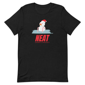 Neat Gaming Community Christmas Snowman Unisex t-shirt