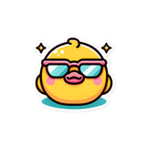 <Ducky> Bubble-free stickers